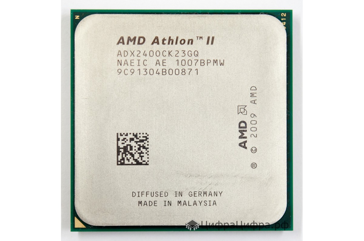 Купить процессор Athlon II X2 240 (AM3, 2.80, 2M, ADX240OCK23GQ) с  гарантией и доставкой по России в интернет-магазине Цифра-Цифра.рф